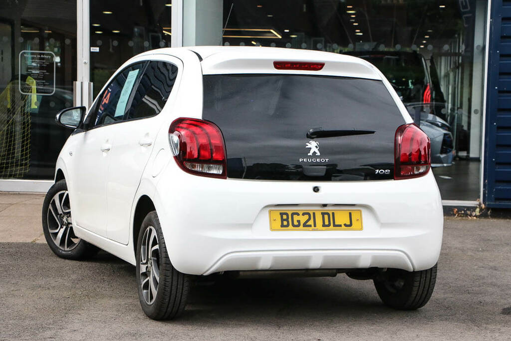 Peugeot 108 1.0L Ss 5-Speed White #3