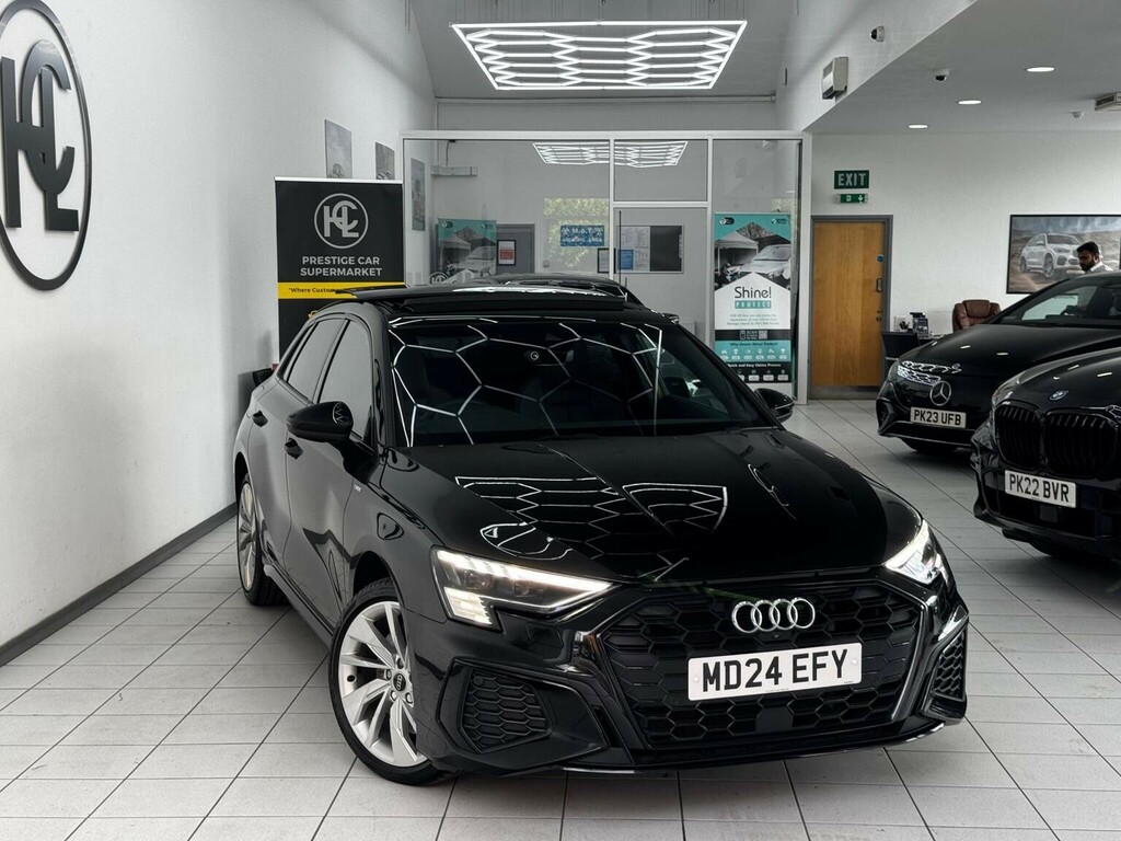 Audi A3 Hatchback 1.4 Tfsie 45 S Line Competition Sportbac Black
