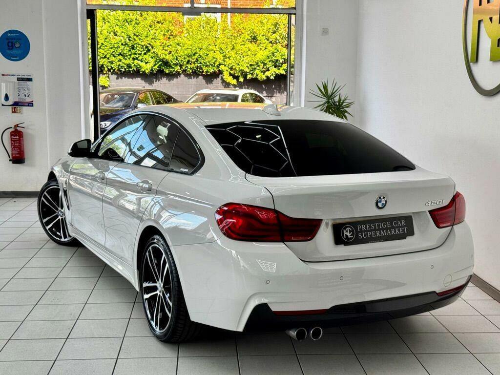 BMW 4 Series Gran Coupe Gran Coupe 2.0 420D M Sport Hatchback A Black #74