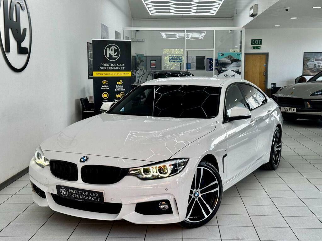 BMW 4 Series Gran Coupe 2.0 420I Gpf M Sport Euro 6 Ss White #6