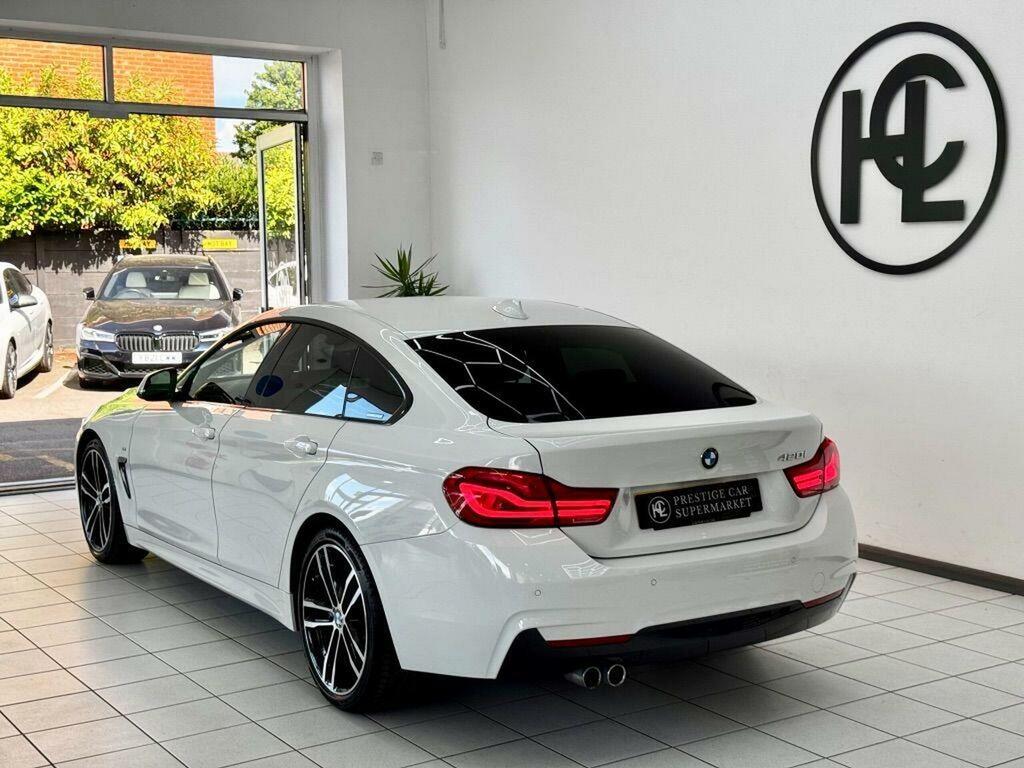 BMW 4 Series Gran Coupe Gran Coupe 2.0 420D M Sport Hatchback A Black #7
