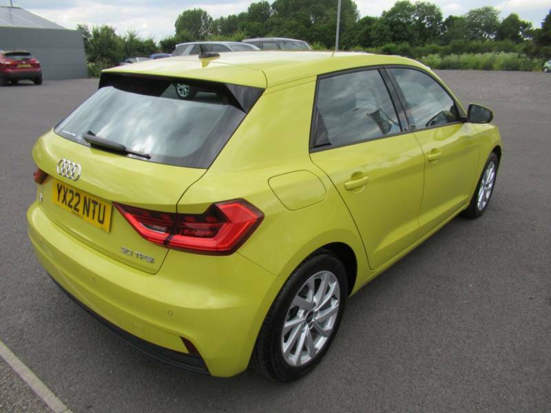 Audi A1 30 Tfsi 110 Sport - 2022 22 YX22NTU Yellow #6