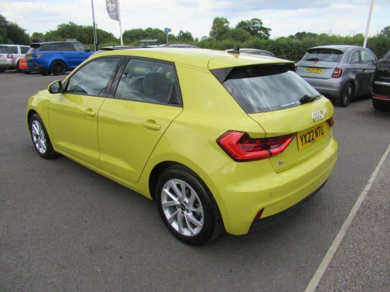 Audi A1 30 Tfsi 110 Sport - 2022 22 YX22NTU Yellow #4