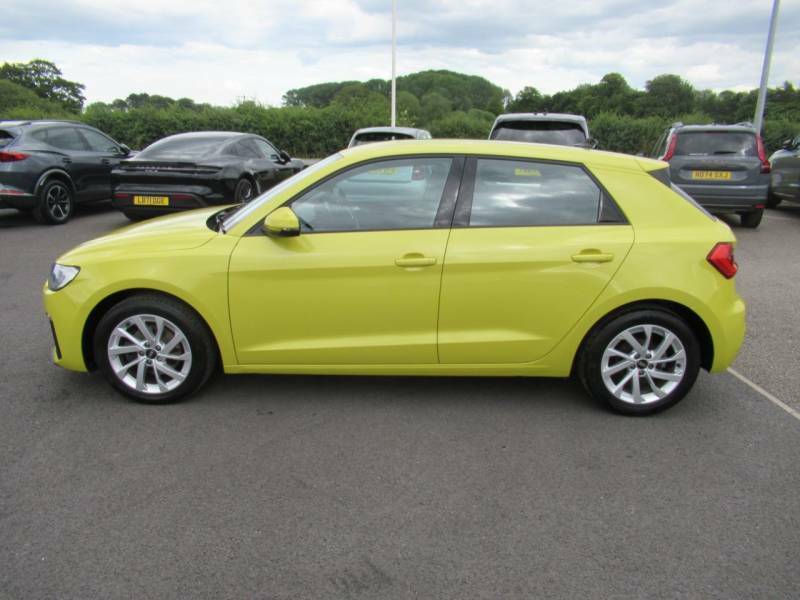 Audi A1 30 Tfsi 110 Sport - 2022 22 YX22NTU Yellow #3