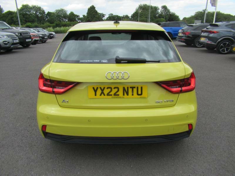 Audi A1 30 Tfsi 110 Sport - 2022 22 YX22NTU Yellow #5