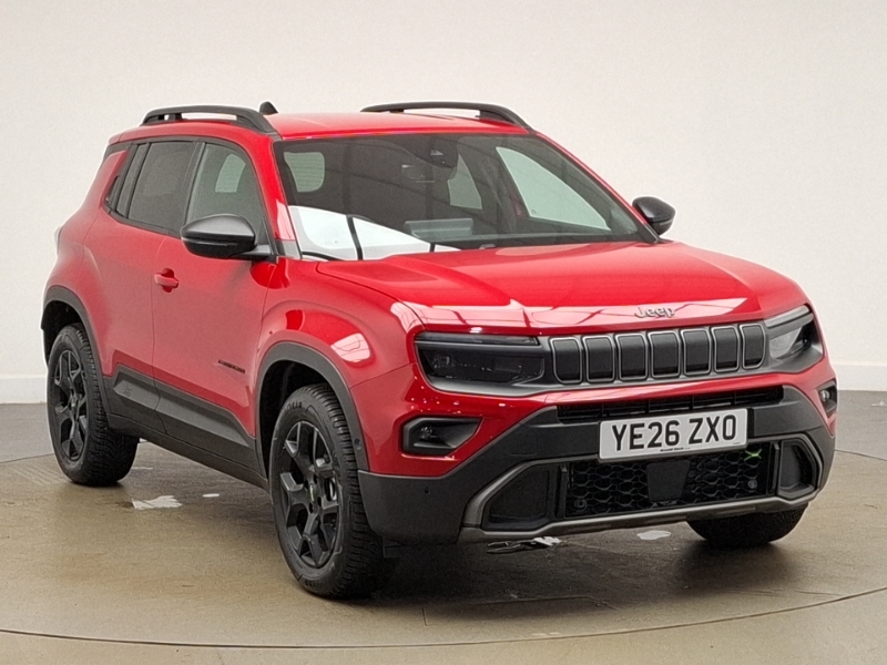 Jeep Avenger 1.2 E-awd E-hybrid Overland Dct Red