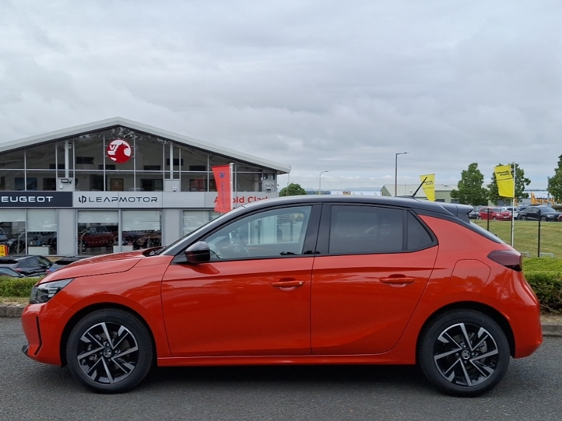 Vauxhall Corsa 1.2 Turbo Yes Winter Pack SH26VOM Orange #4