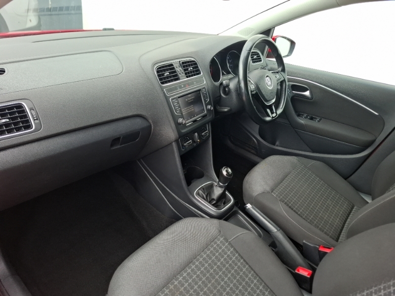 Volkswagen Polo 1.0 Match Edition SJ67AYX Red #5