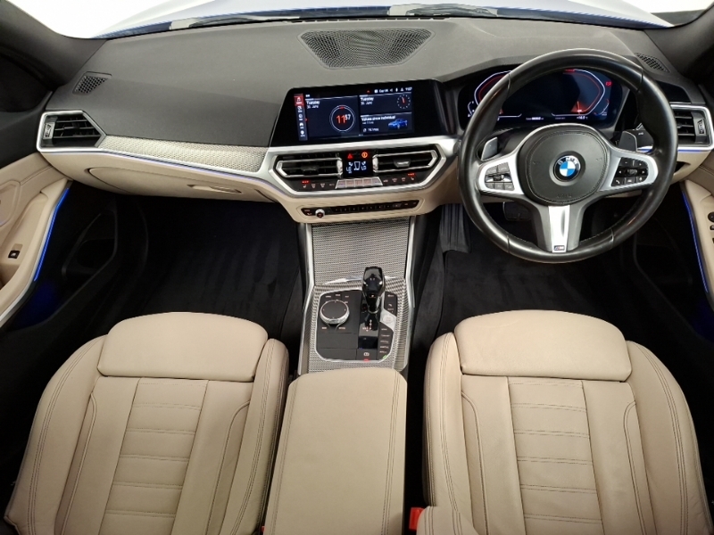 BMW 3 Series 320I M Sport Step YB69LTV Blue #4
