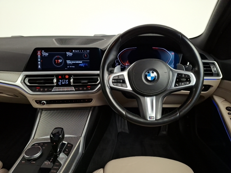 BMW 3 Series 320I M Sport Step YB69LTV Blue #5