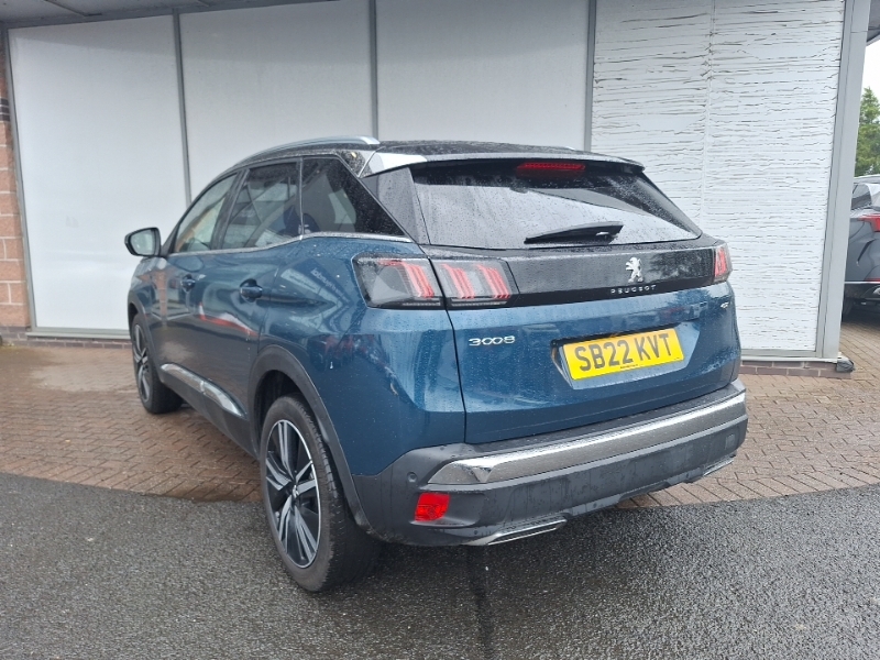 Peugeot 3008 1.2 Puretech Gt Premium Eat8 SB22KVT Blue #2