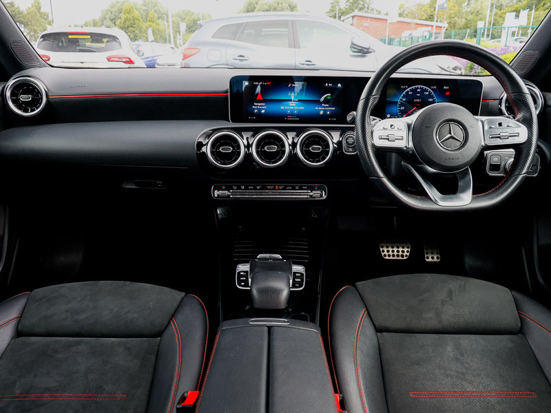 Mercedes-Benz A Class A180d Amg Line Executive DF19VTC Black #3