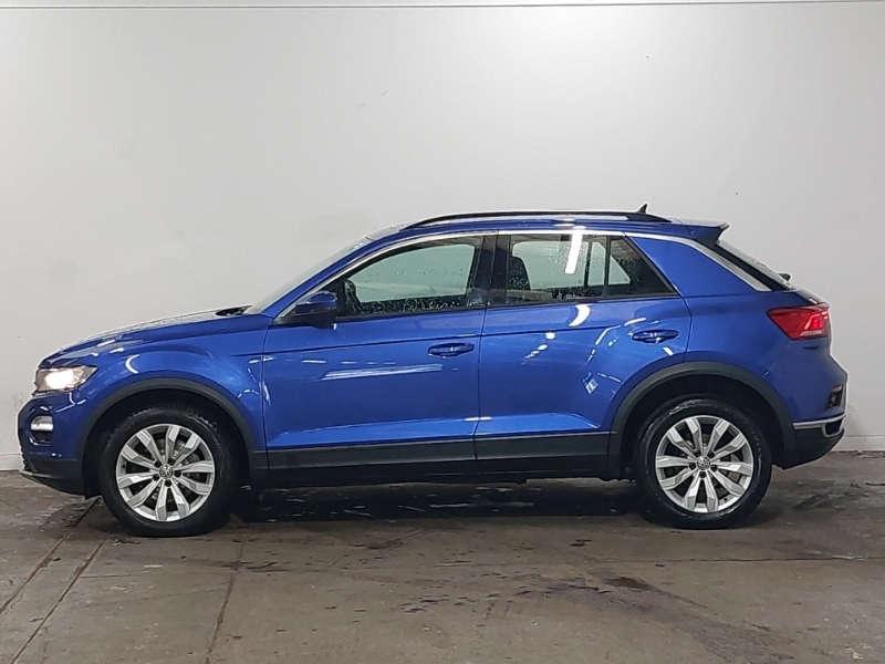 Volkswagen T-Roc 1.5 Tsi Evo Se Dsg Blue #4