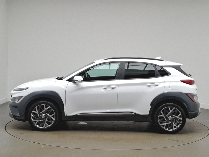 Hyundai Kona 1.6 Gdi Hybrid Premium Dct SY22PYZ White #4