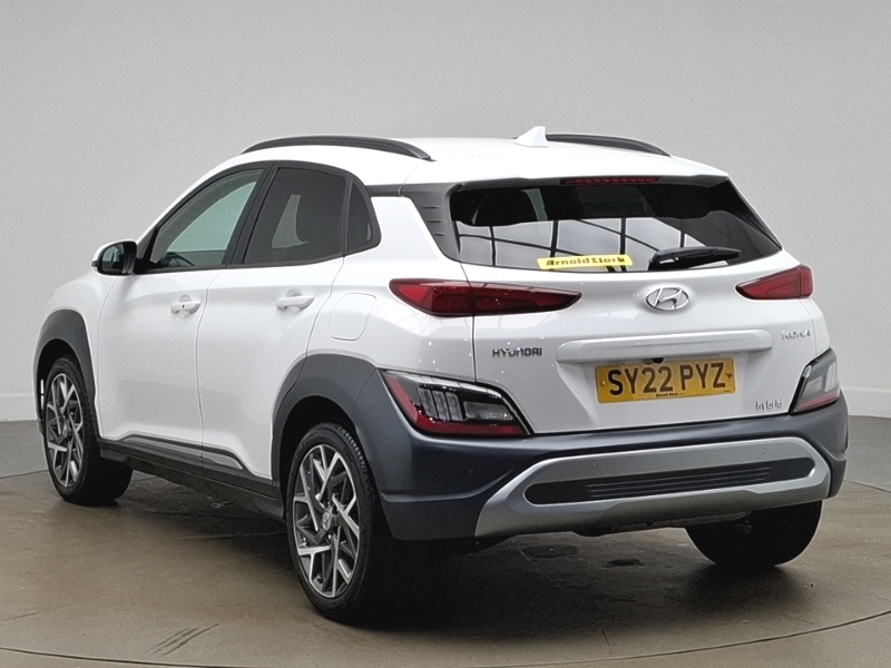 Hyundai Kona 1.6 Gdi Hybrid Premium Dct SY22PYZ White #2