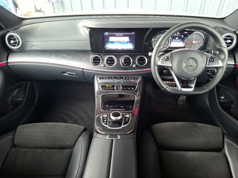 Mercedes-Benz E Class E220d Amg Line 9G-tronic KP67DGO White #3