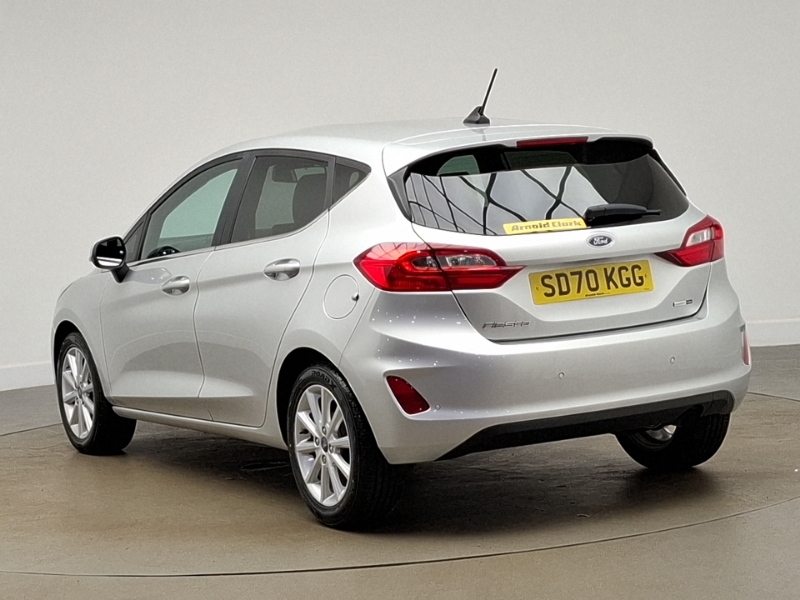 Ford Fiesta 1.0 Ecoboost Hybrid Mhev 125 Titanium SD70KGG Silver #2