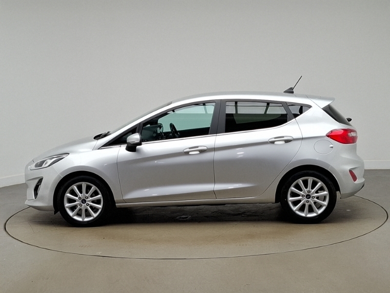 Ford Fiesta 1.0 Ecoboost Hybrid Mhev 125 Titanium SD70KGG Silver #4