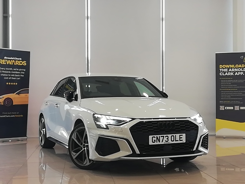 Audi A3 35 Tfsi Black Edition S Tronic White