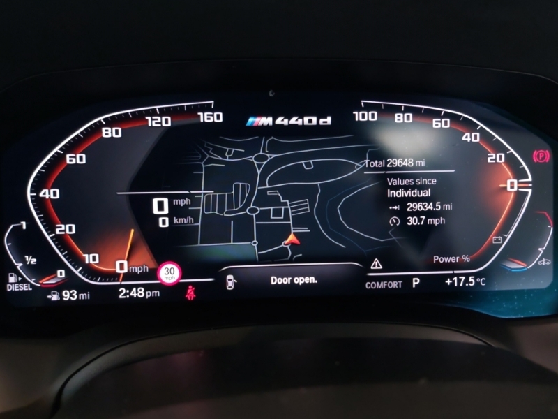 BMW 4 Series 420I M Sport Convertible Blue #9