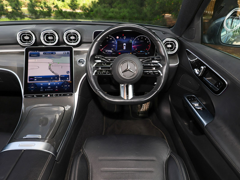 Mercedes-Benz C Class C220d Amg Line Premium 9G-tronic Blue #7