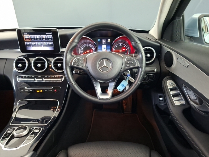 Mercedes-Benz C Class 2.0 C220d Amg Line Cabriolet G-tronic Blue #8