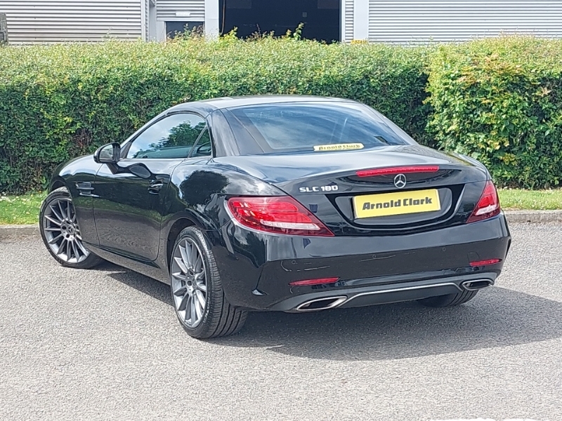 Mercedes-Benz SLC Slc 180 Amg Line Black #2