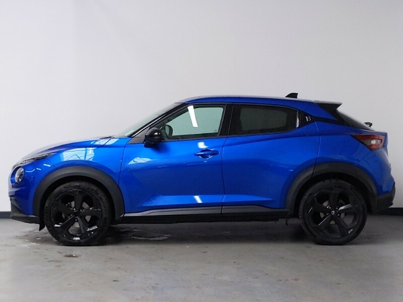 Nissan Juke 1.0 Dig-t Tekna SM25FVJ Blue #4
