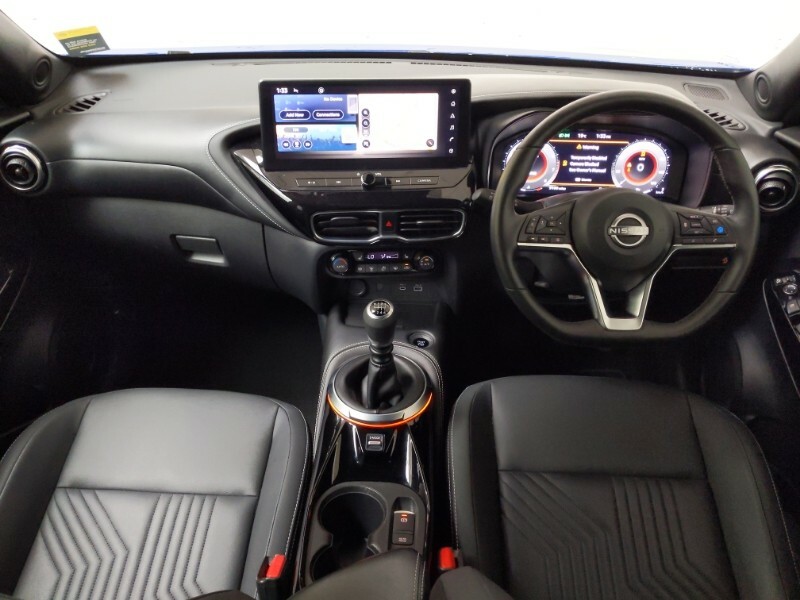 Nissan Juke 1.0 Dig-t Tekna SM25FVJ Blue #3