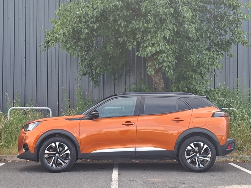Peugeot e-2008 100Kw Gt 50Kwh 11Kwch Orange #4