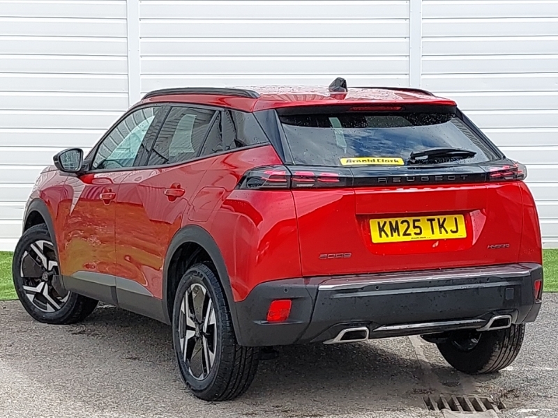 Peugeot 2008 1.2 Hybrid 136 Allure E-dsc6 Red #2
