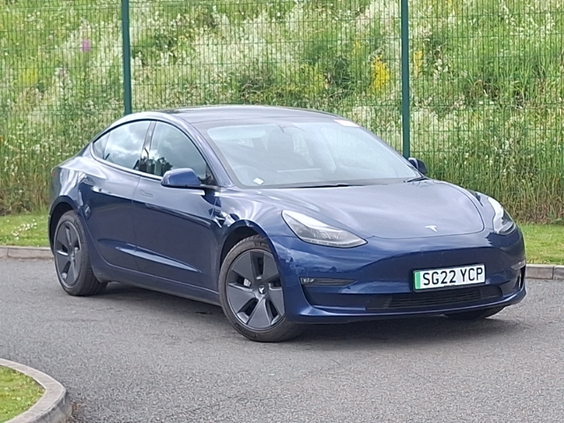 Tesla Model 3 Long Range Awd Blue
