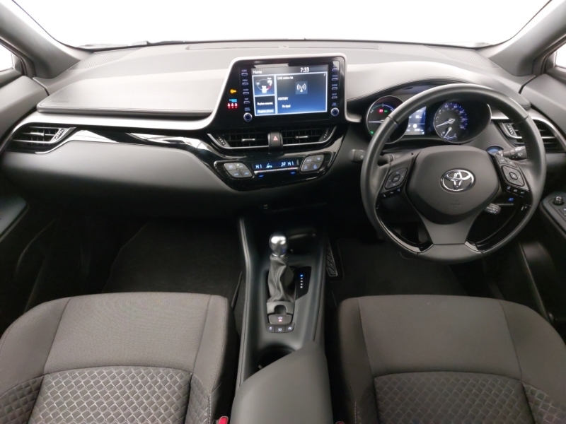 Toyota C-Hr 1.8 Hybrid Icon Cvt White #3