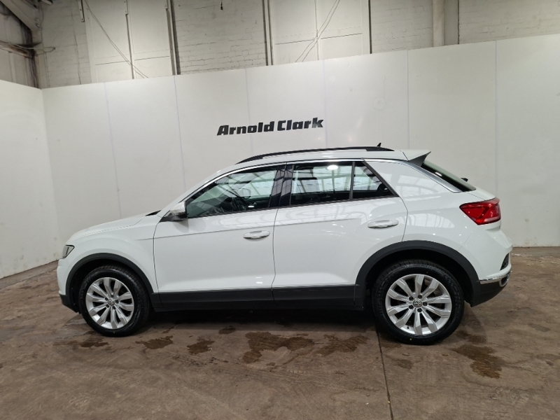 Volkswagen T-Roc 1.0 Tsi Se White #4