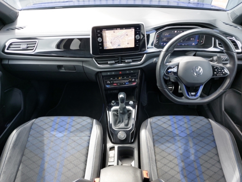 Volkswagen T-Roc 2.0 Tsi 300 4Motion R Dsg Blue #3