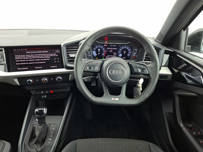 Audi A1 1.0 Tfsi 30 S Line Sportback S Tronic Euro 6 5-Doo Black #8