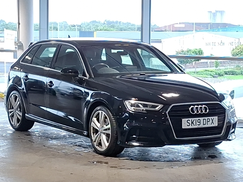 Audi A3 30 Tfsi 116 S Line SK19DPX Black