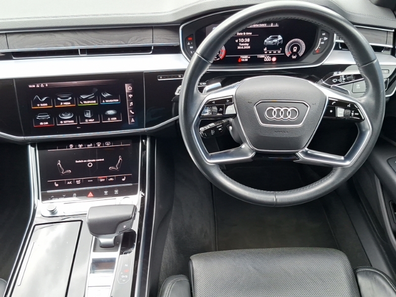 Audi A8 3.0 Tdi V6 50 Sport Tiptronic Quattro Euro 6 Ss Black #8