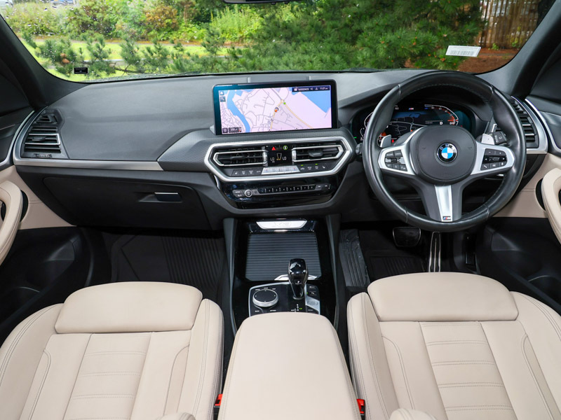 BMW X3 Xdrive20d Mht M Sport Step Black #4