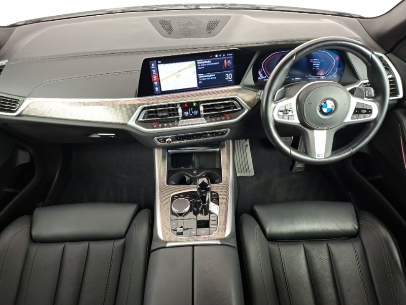 BMW X5 Xdrive30d Mht M Sport White #4