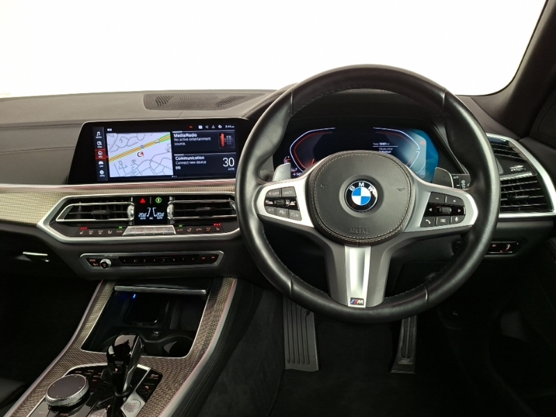 BMW X5 Xdrive30d Mht M Sport White #5