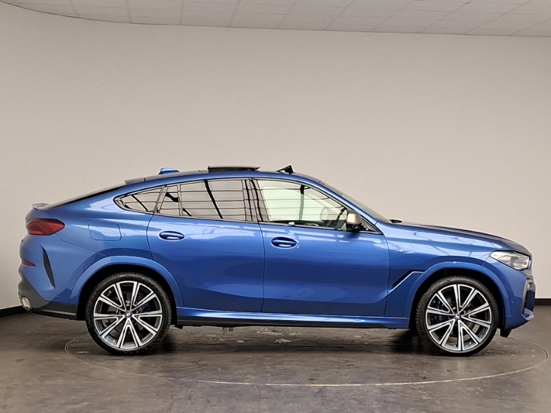 BMW X6 Xdrive M50d Blue #3