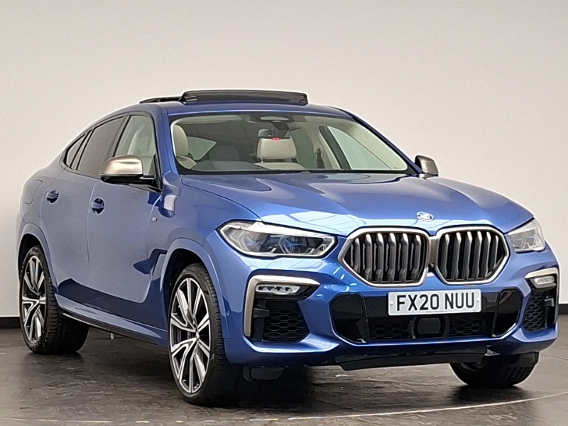 BMW X6 Xdrive M50d Blue