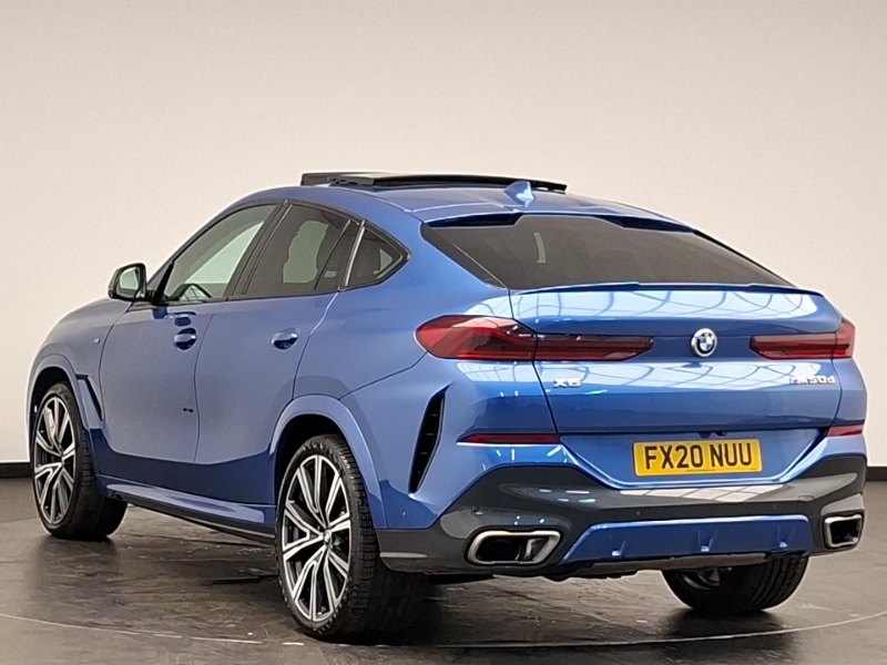 BMW X6 Xdrive M50d Blue #2