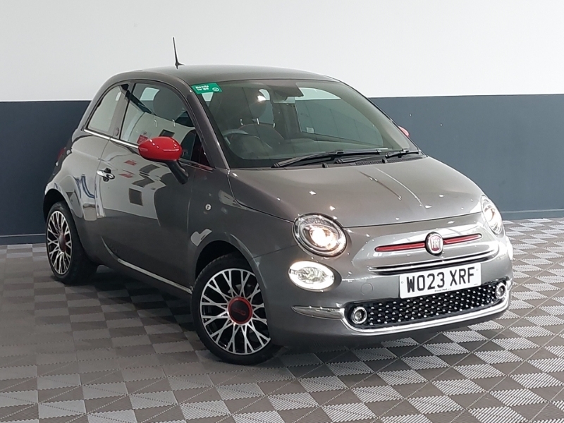 Fiat 500 1.0 Mild Hybrid Red Grey