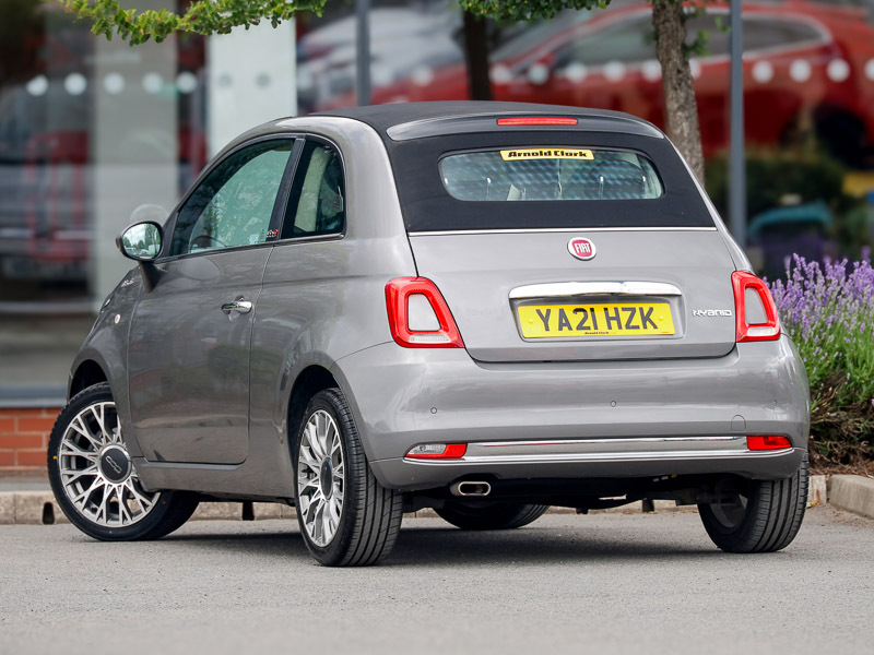 Fiat 500C 1.0 Mild Hybrid Dolcevita Plus Grey #2