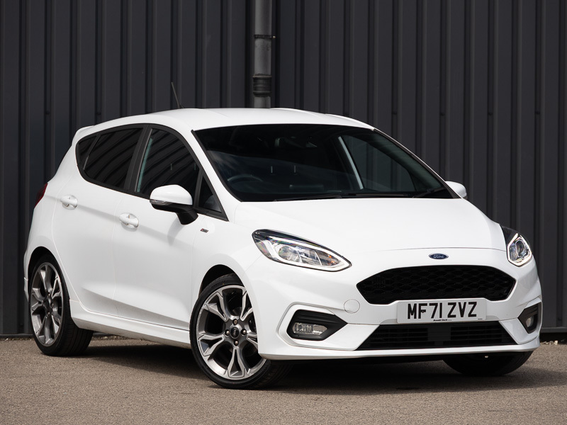 Ford Fiesta 1.0 Ecoboost Hybrid Mhev 125 St-line X Edition White