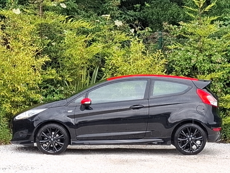 Ford Fiesta 1.0 Ecoboost 140 St-line Black Black #4