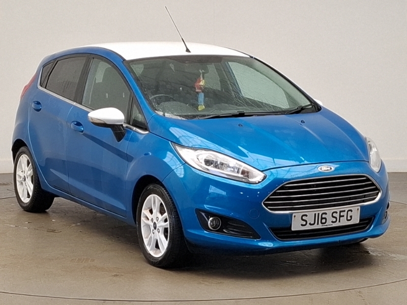 Ford Fiesta 1.0 Ecoboost Zetec Blue Blue