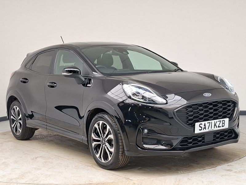 Ford Puma 1.0 Ecoboost Hybrid Mhev St-line Design Black